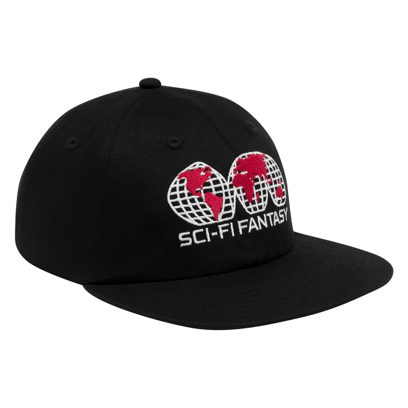 Sci Fi Fantasy Global Hat Black OS