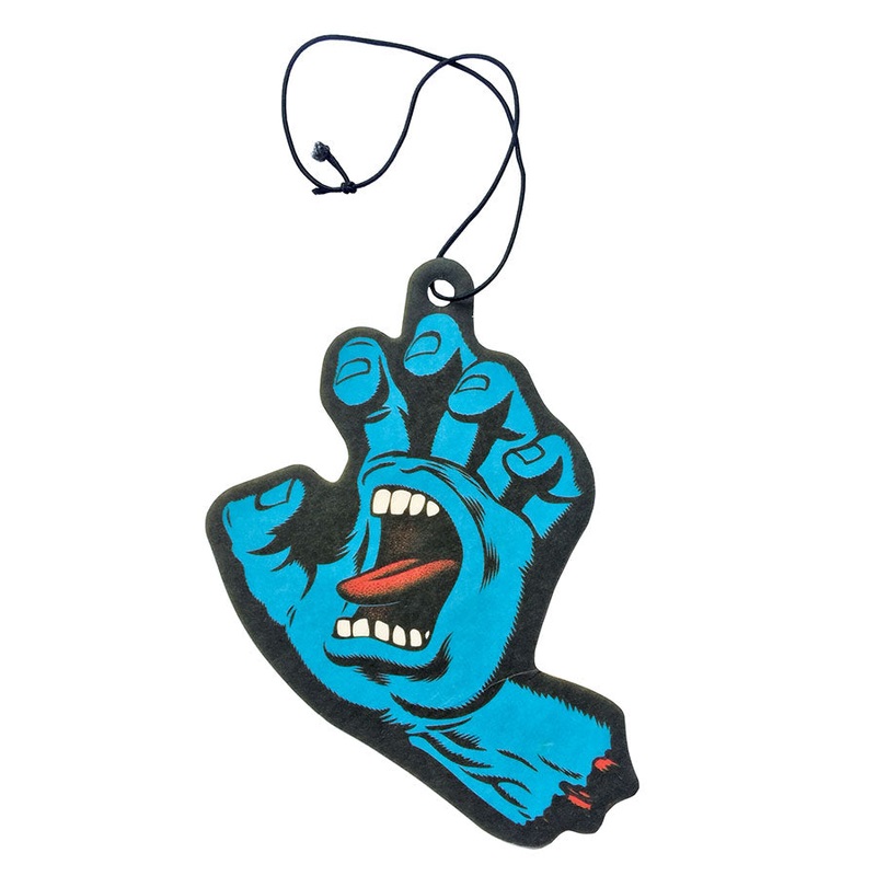 Screaming Hand Air Freshener Santa Cruz Blue OS