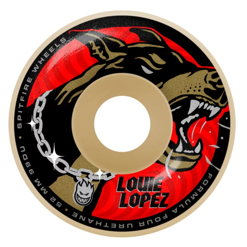 Spitfire F4 Classic Louie Lopez Unchained Wheels 52MM 99D 52mm
