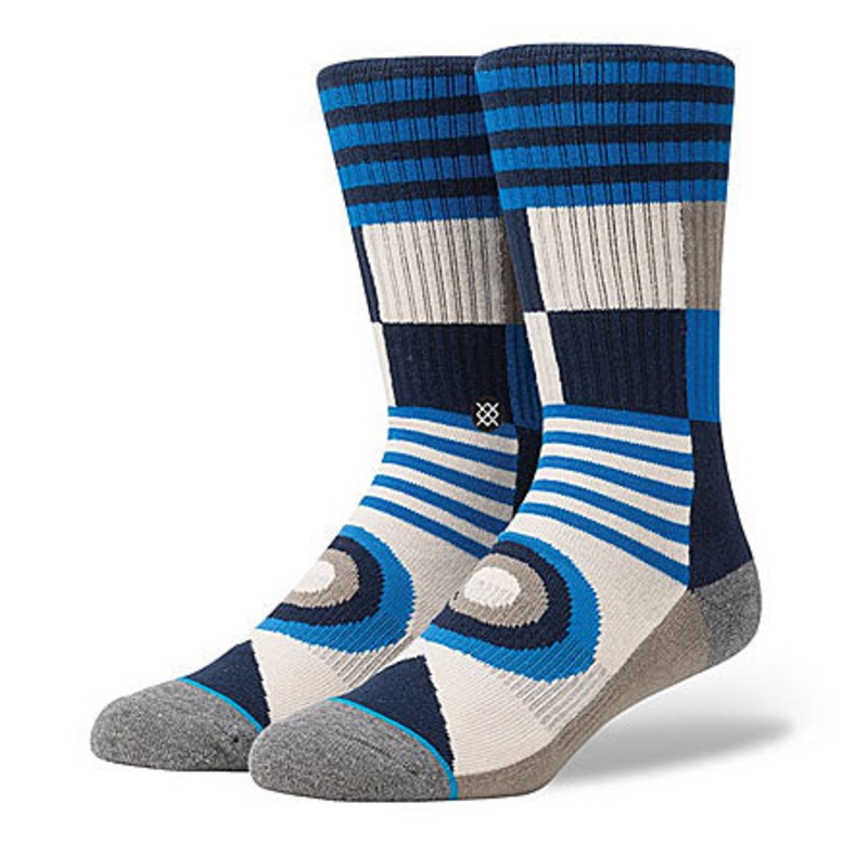 Stance Airgun Crew Socks Blue Large