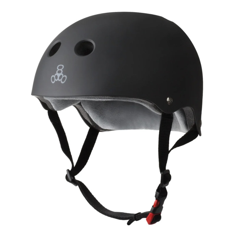 Triple 8 The Certified Sweatsaver Helmet Black Matte SM/MD