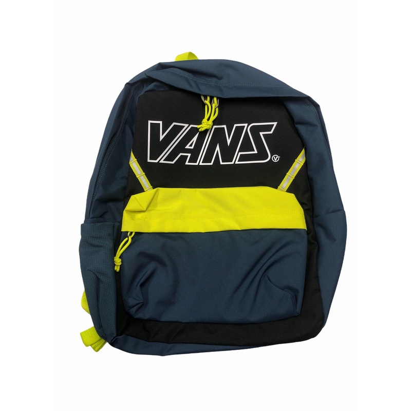 VANS BACKPACK BLUE/YELLOW