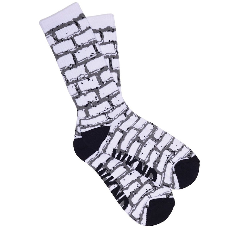 WKND Skateboards Brick Socks White One Size Fits All