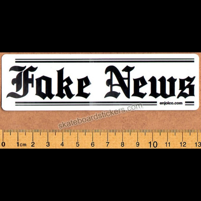 Enjoi – Fake News Skateboard Sticker