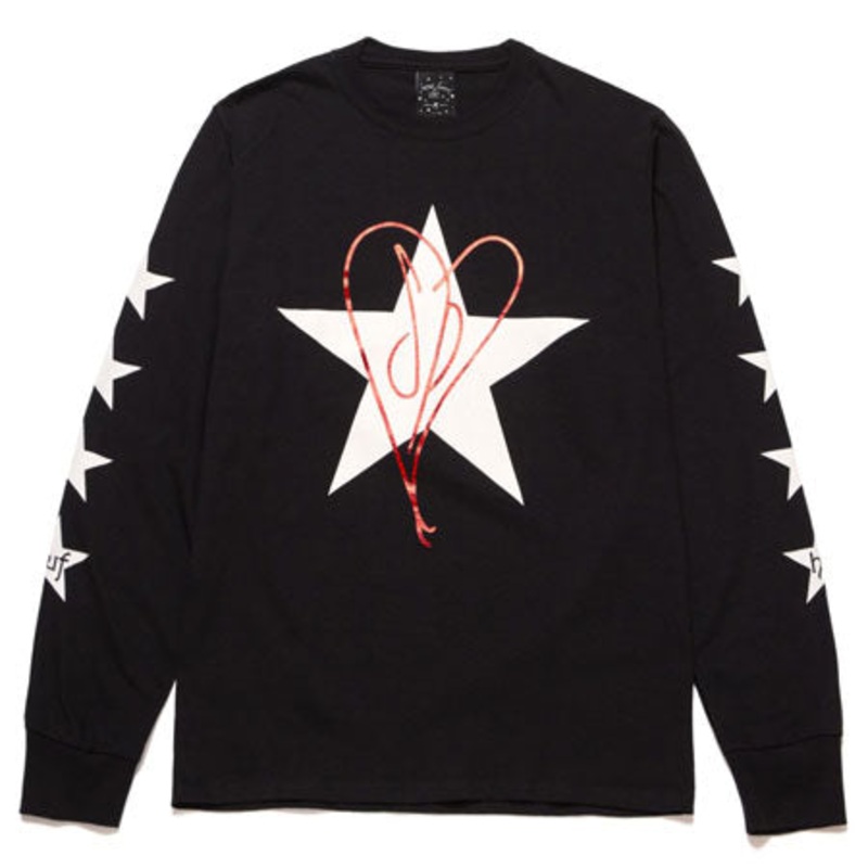 HUF Smashing Pumpkins x HUF Starla Long sleeve T Shirt Black Large