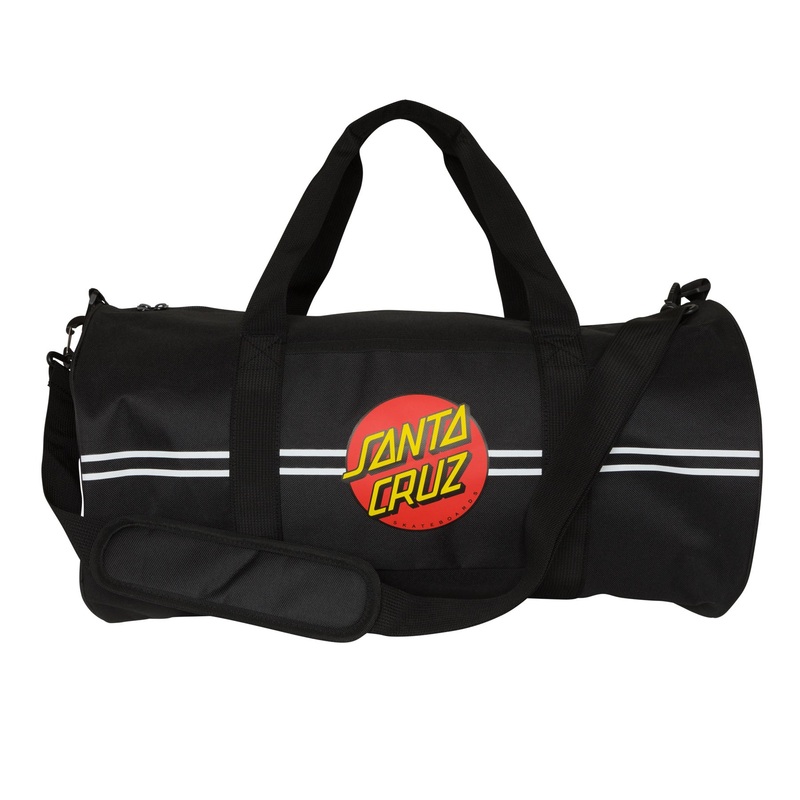 Santa Cruz Classic Dot Duffle Black