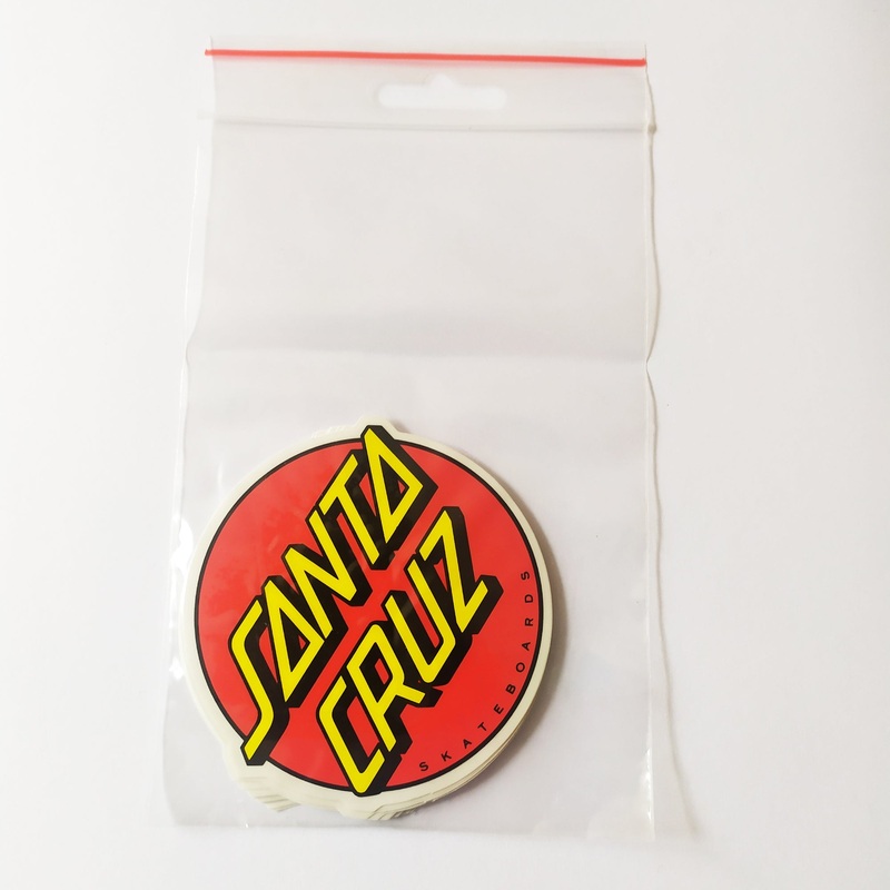 Santa Cruz Classic Dot Stickers – 10 pack – sealed