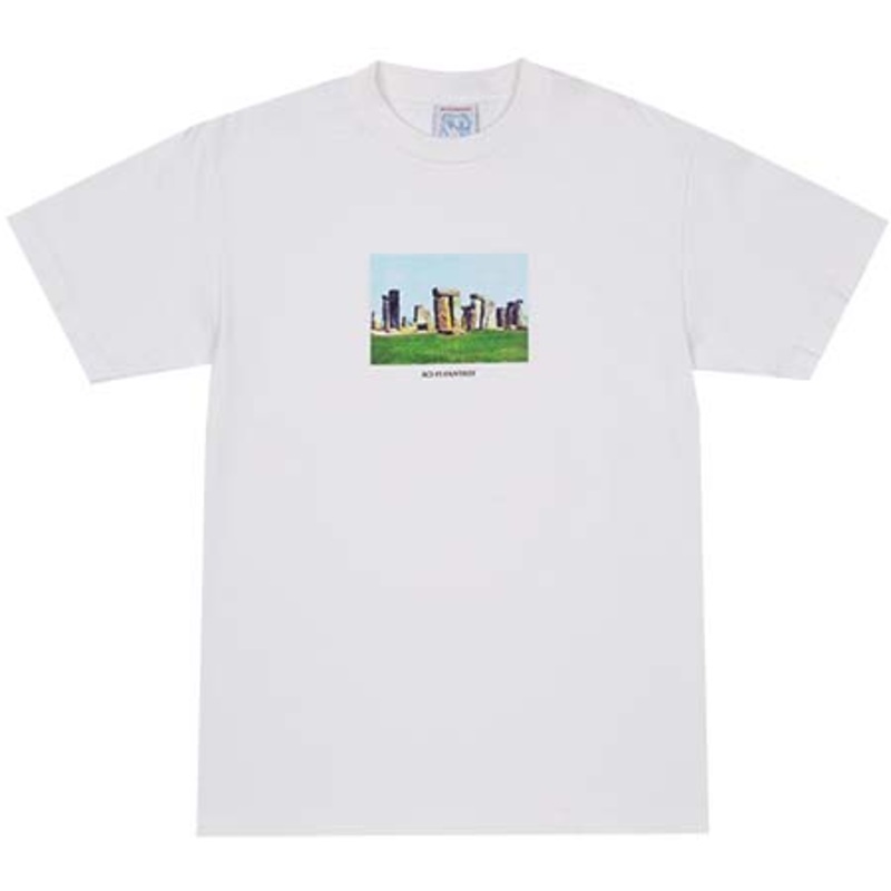 Sci-Fi Fantasy Stonehenge T Shirt White Extra Large