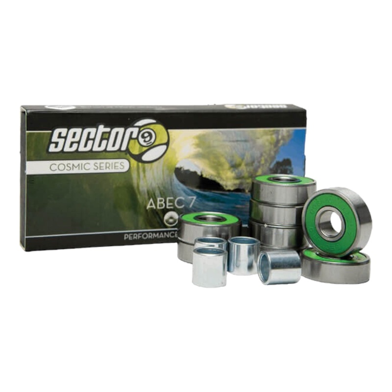 Sector 9 Cosmic Series ABEC 7 Bearing Set OS