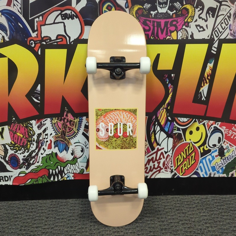 SOUR SOLUTION “SOUR FISH” 8″ COMPLETE SKATEBOARD
