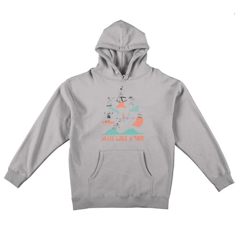 Spitfire Skate Like a Girl Sessions Hoodie XL Grey