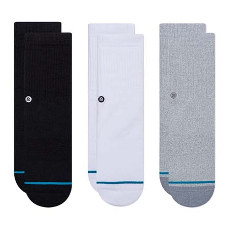Stance Icon St Kids 3-Pack Socks Multi Large