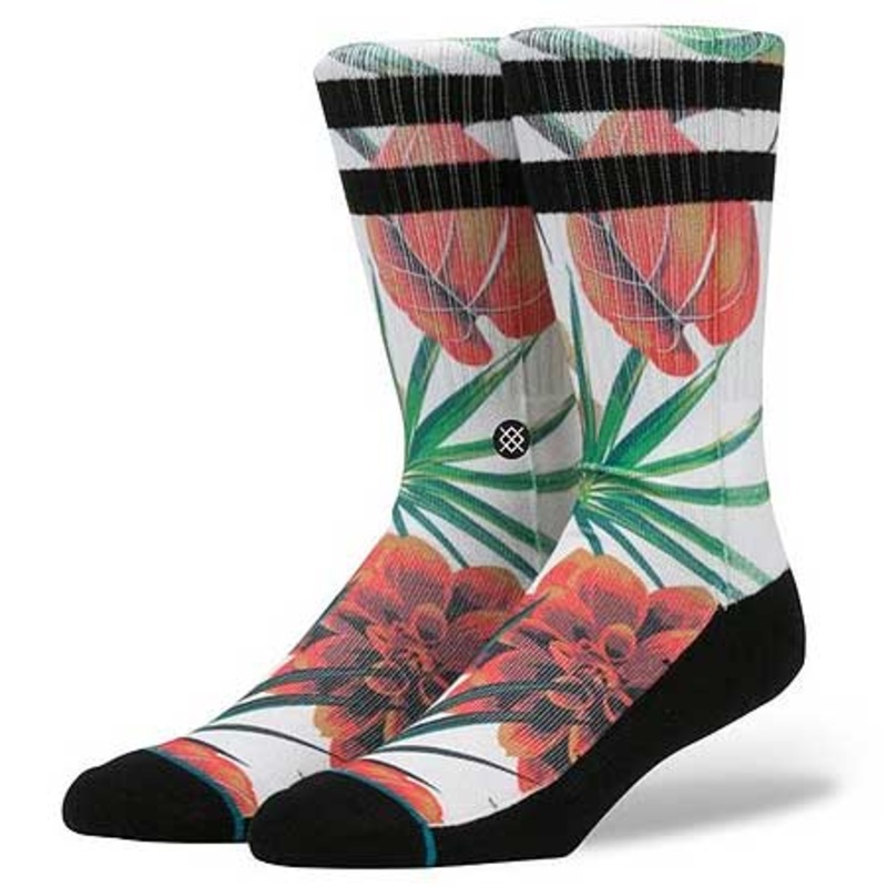 Stance Wanderer Crew Socks Black Large