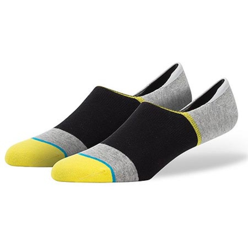 Stance Zinca No Show Socks Gray Large