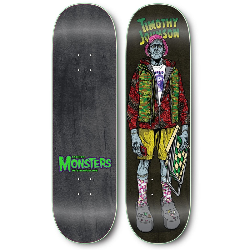 Strangelove Timothy Johnson Hypebeast 8.75″ Skateboard Deck by Sean Cliver