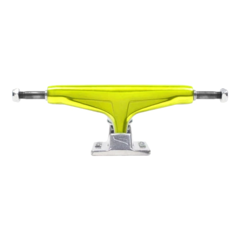 Tensor Trucks 5.5 Aluminum Mirror Safety Yellow/Raw Set (2) 5.5 Yellow