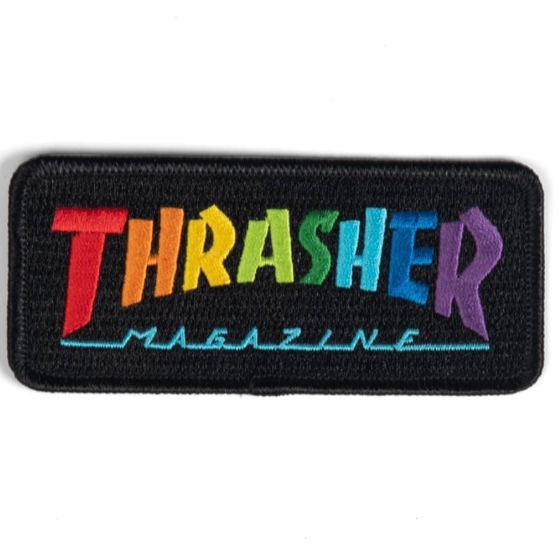 Thrasher Rainbow Mag Patch OS