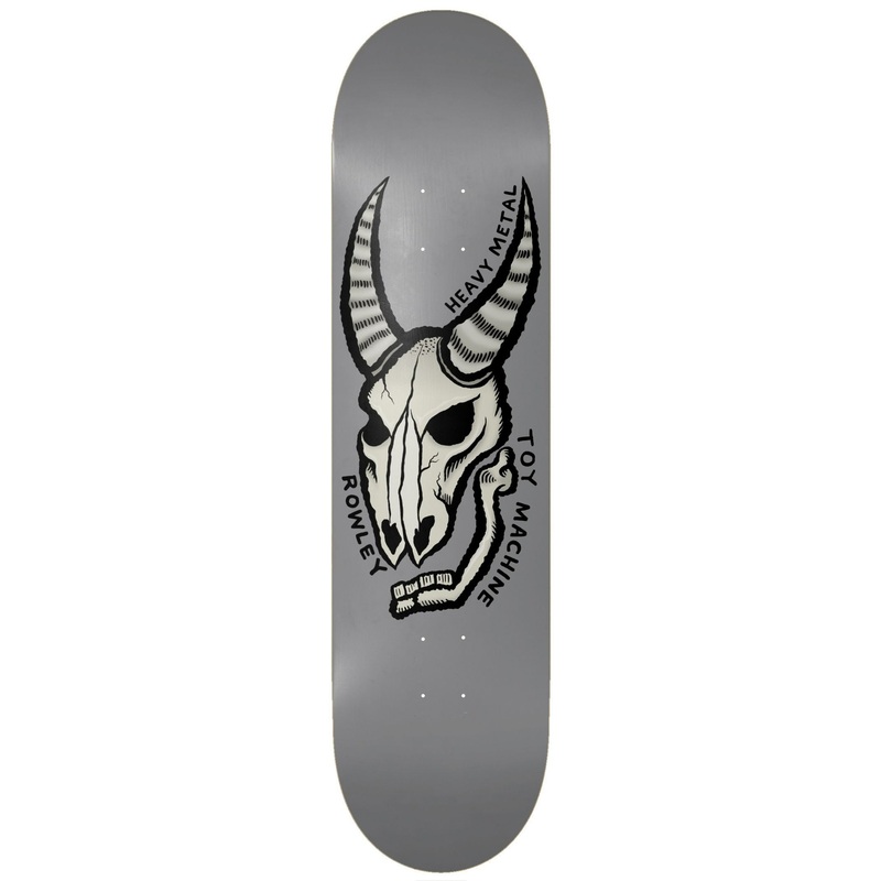 Toy Machine Rowley Heavy Metal 8.75″ Skateboard Deck