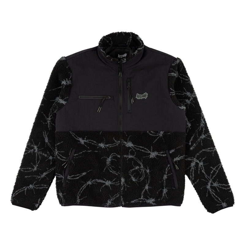 Welcome Wire Full-Zip Sherpa Fleece Small