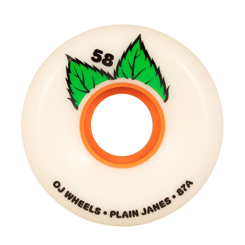 58mm Plain Jane Keyframe 87a OJ Skateboard Wheels No Color 58mm
