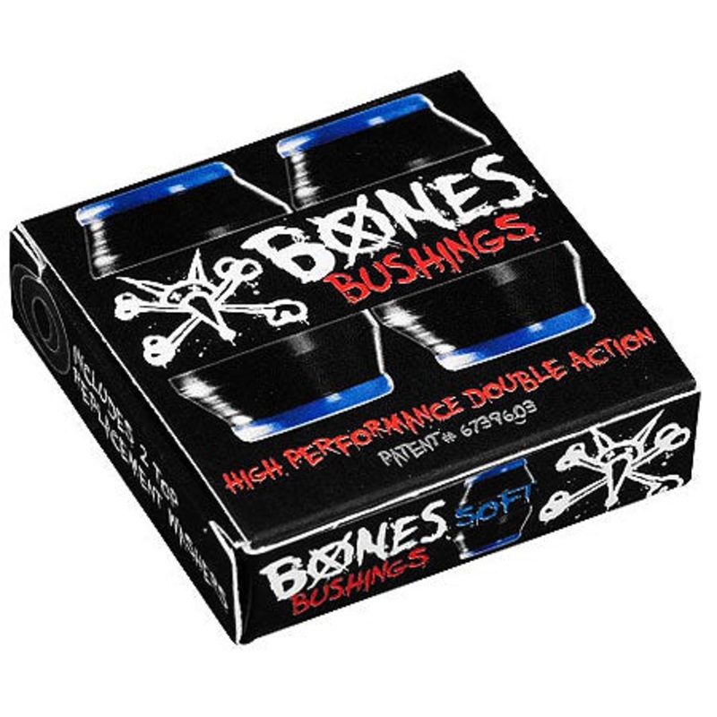 Bones Wheels Hardcore Soft Bushings Black/ Blue 88