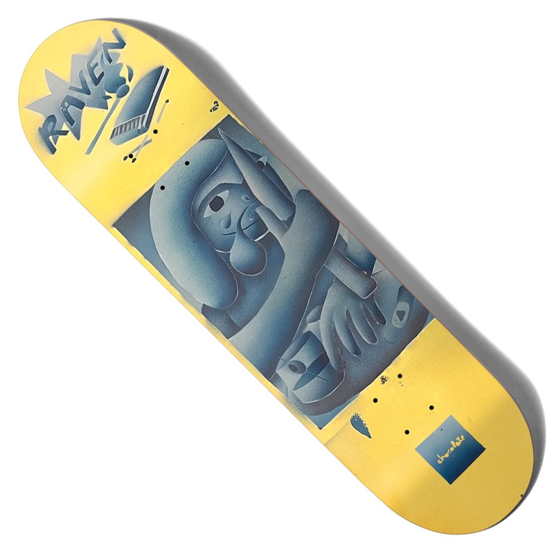 Chocolate Raven Tershy JP’s World Deck Yellow 8.375 x 31.75 WB:14.25