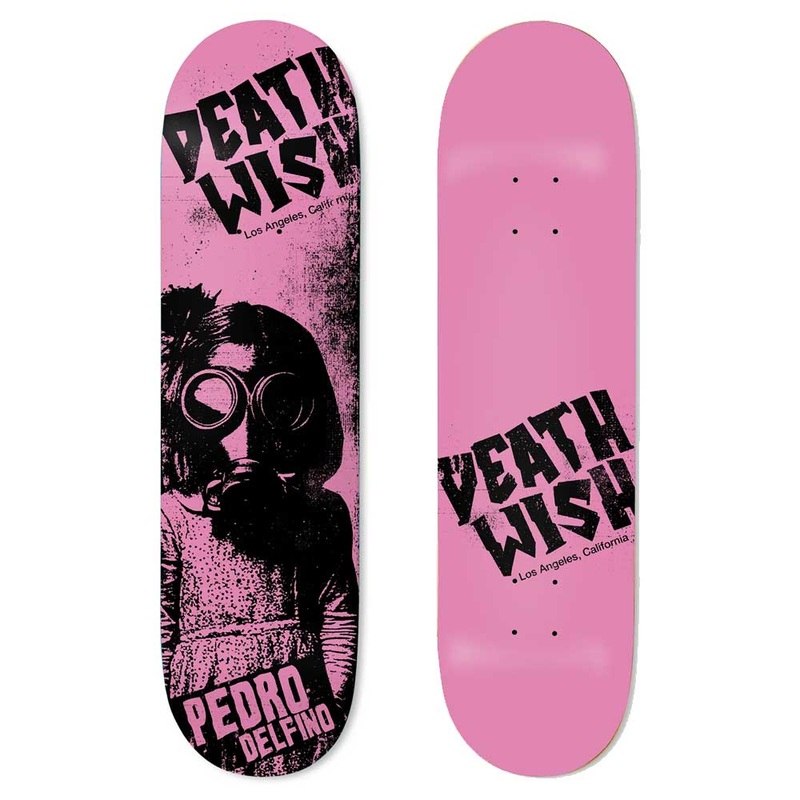Deathwish Pedro Delfino Creeping Death Skateboard Deck 8.475″ Deck only 8.475