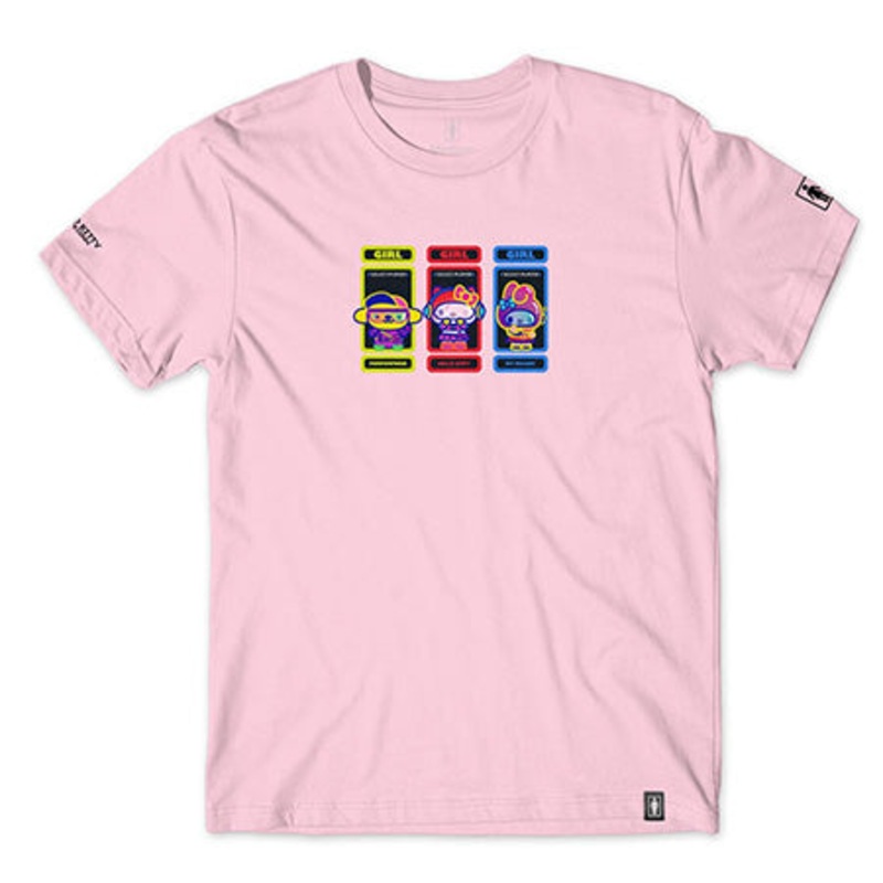 Girl Sanrio Kawaii Arcade Player T Shirt Pink Small