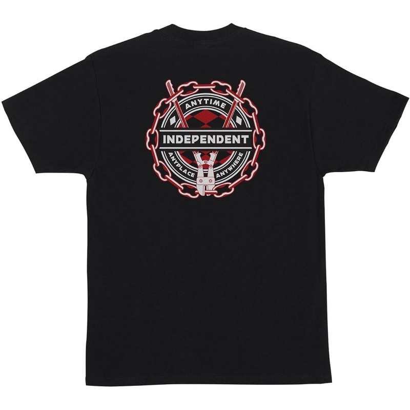 Independent “Anytime Anywhere” Black T-Shirt Small