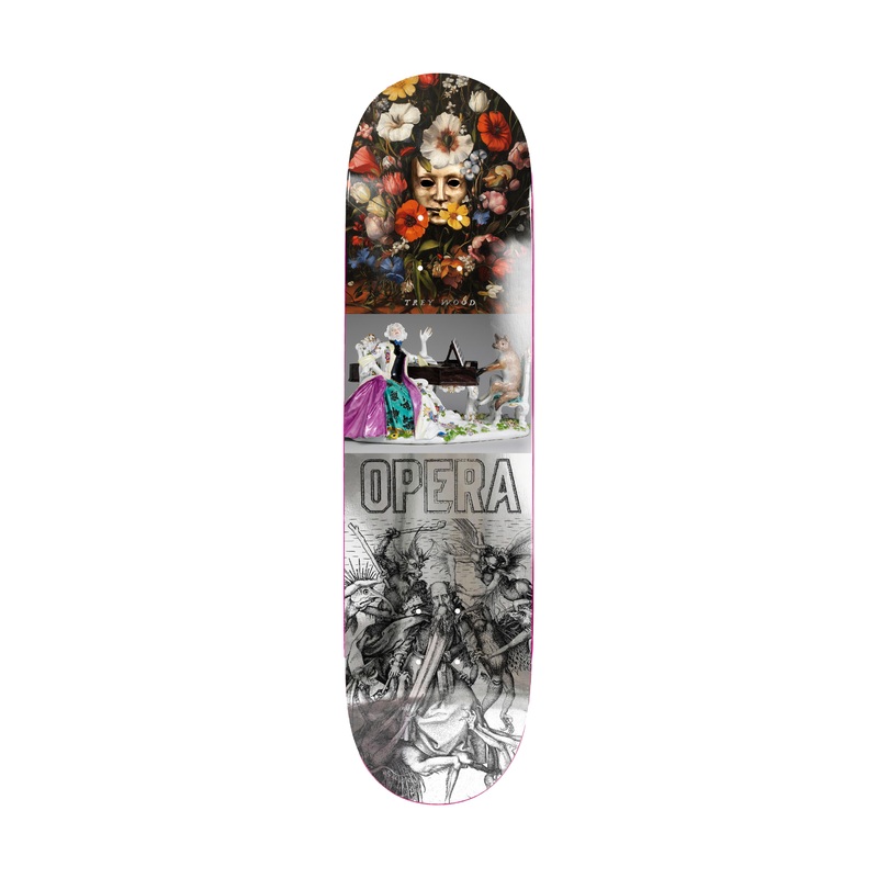 Opera Trey Wood Still Life 9.0″ Deck