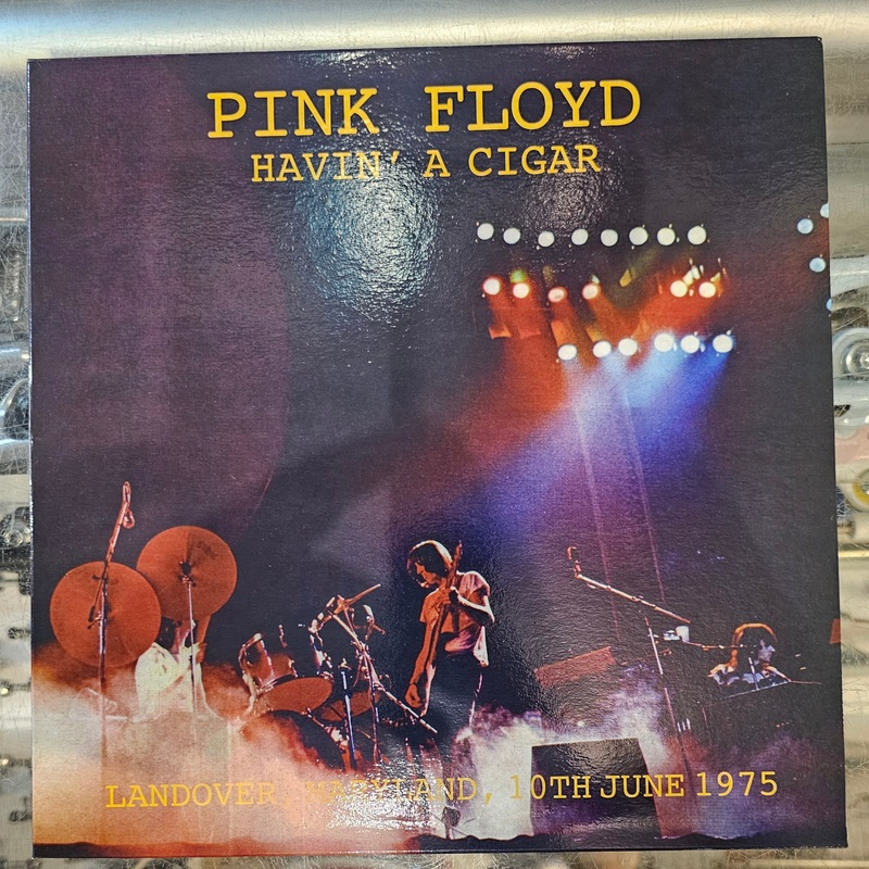 PINK FLOYD – HAVIN’ A CIGAR: LANDOVER, MD 6/10/75 (Color Vinyl) LP Record *Unofficial Release*