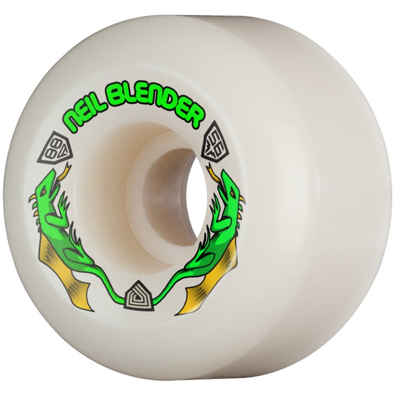 Powell Peralta Neil Blender Dragon Formula 88a Wheels White 56mm