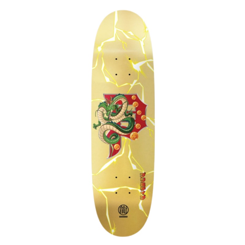 Primitive x DBZ Shenron Dirty P Egg Shaped 9.125″ Skateboard Deck 9.125″ WB 14.25″