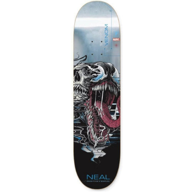 Primitive X Marvel Robert Neal Pro Venom Skateboard Deck 8.125″ 8.125″