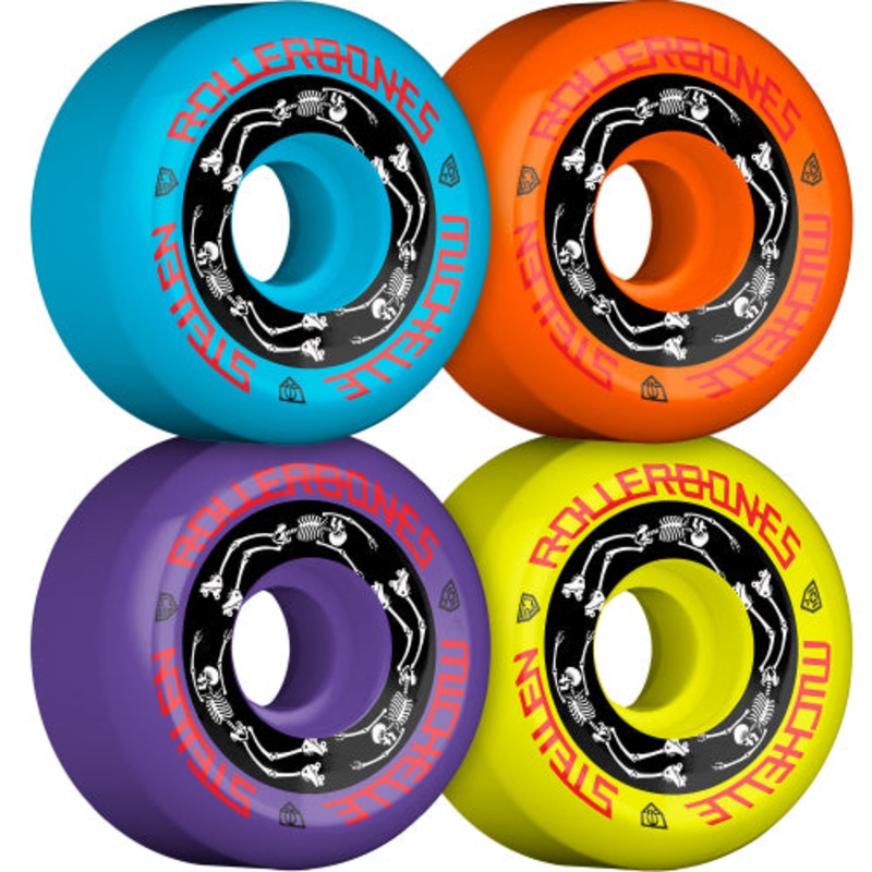 Rollerbones Moxi Michelle Steilen Quad Wheels Assorted 57MM 101A (4pk) 57mm