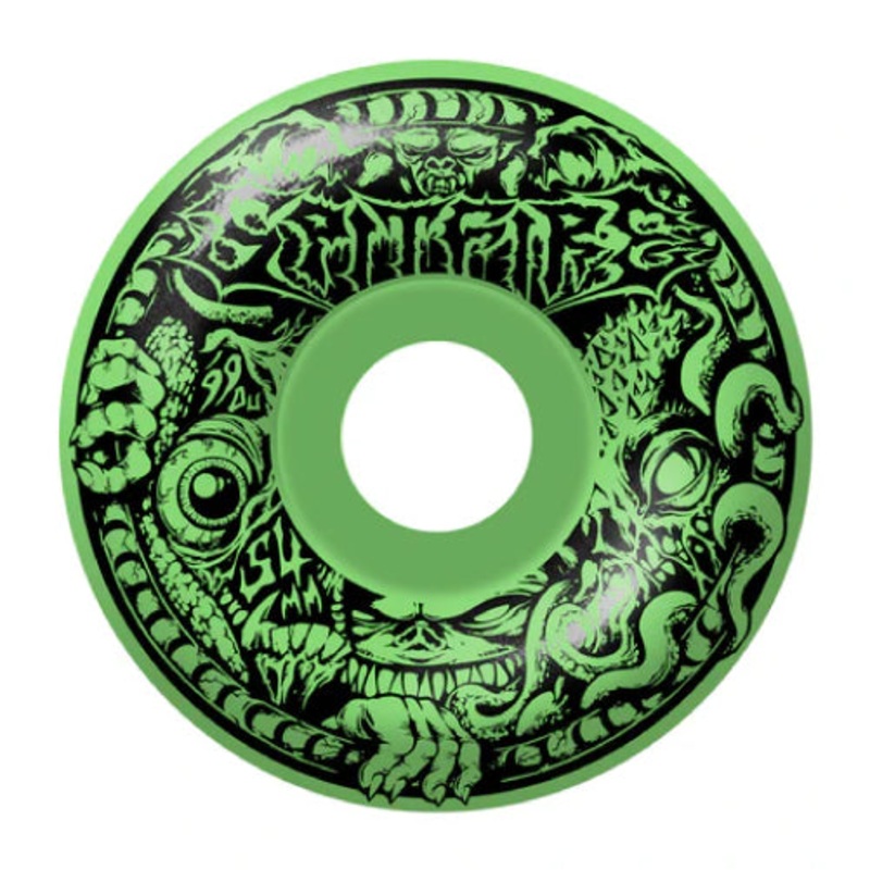 Spitfire F4 Radial Full Demongate Wheels Glow 54MM 99D 54mm