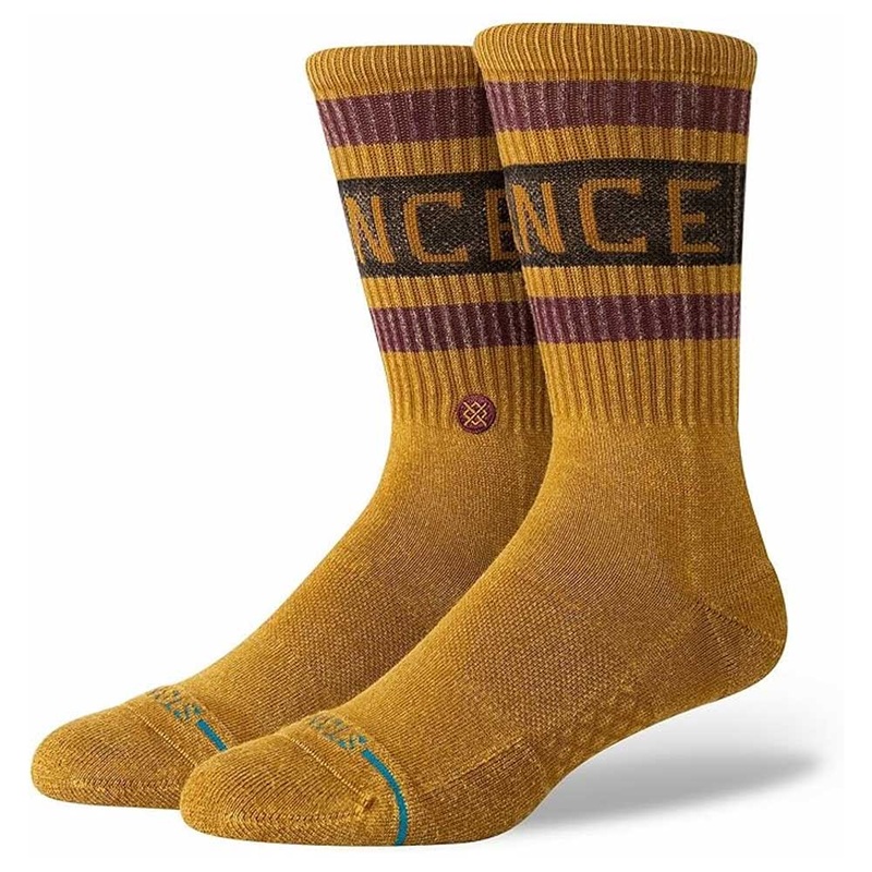 Stance Boyd Limited Crew Socks Large Gold