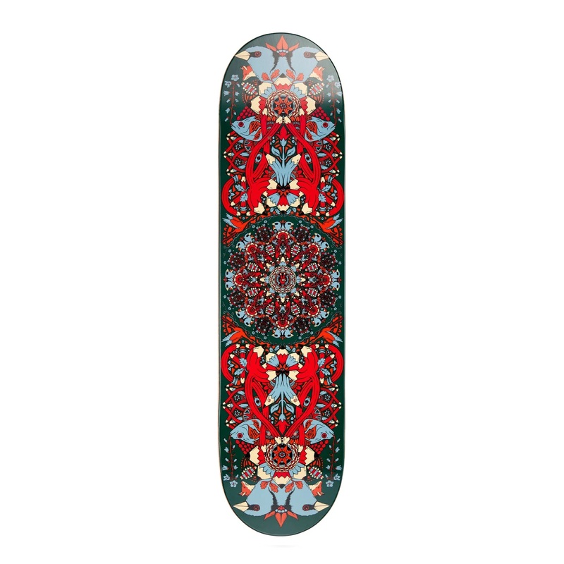 The Drawing Boards – 8.0″ Mandala Deck – Green 8″