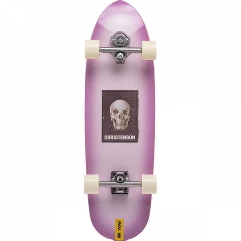 Yow Christenson Hole Shot 33.8″ Surfskate Cruiser Longboard Complete