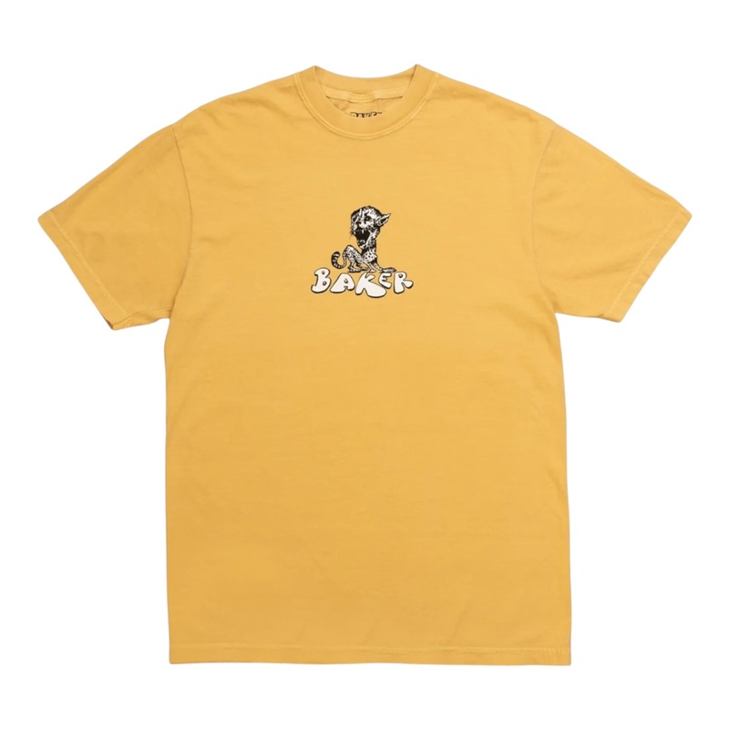BAKER BIG CATS T SHIRT MUSTARD S