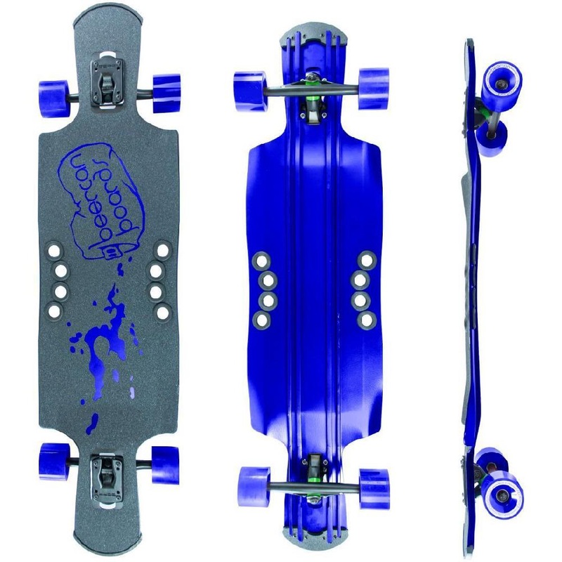 Beercan Purple 40″ Kegger Drop Through Longboard Complete