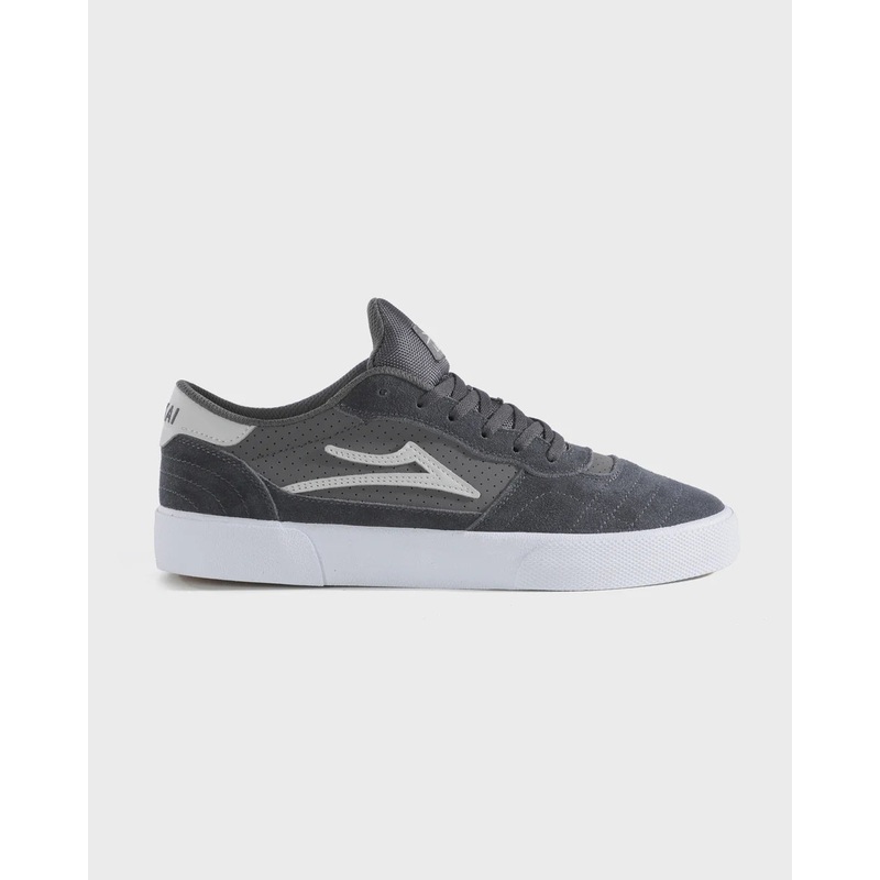 Cambridge Charcoal/White Suede 5