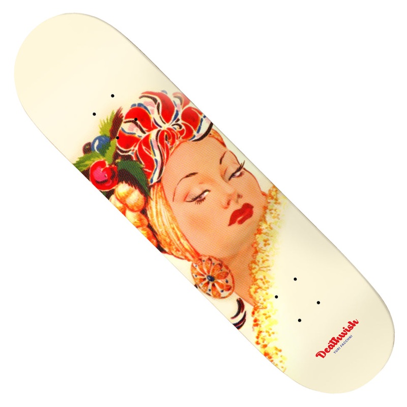 Deathwish Yuri Facchini Bonito Deck Cream 8.38 x 32 WB:14.35