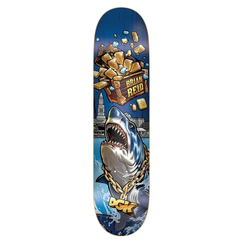 DGK Treasures Reid Deck 8.06