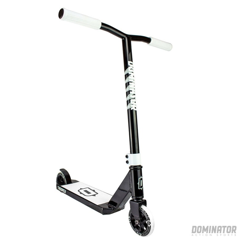 Dominator Trooper Complete Scooter – Black / White