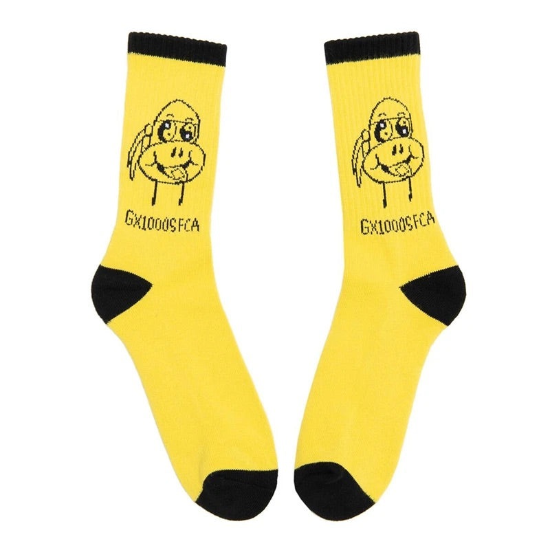 GX1000 Acid Socks Yellow OS