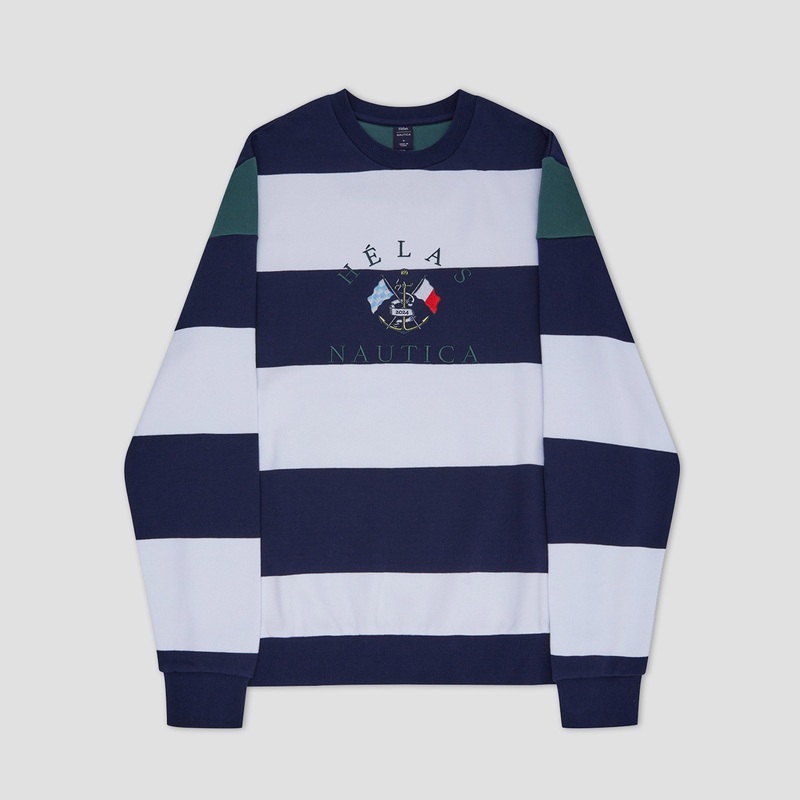 Helas x Nautica Crew Navy White Small