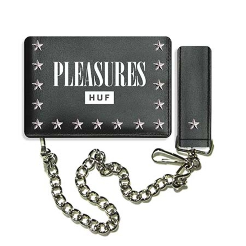 HUF HUF x Pleasures Armstrong Wallet Black One size fits all