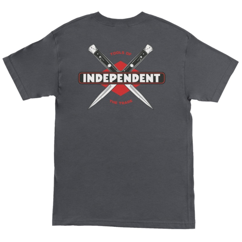 Independent “Tools Of The Trade” Charcoal Shirt Medium