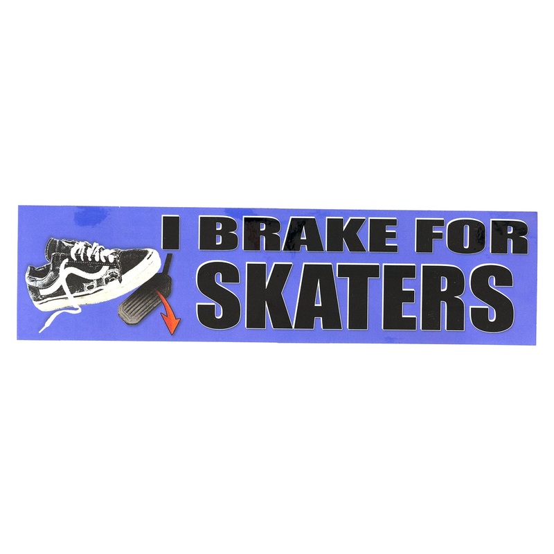 Jenkem Break For Skaters Bumper Sticker
